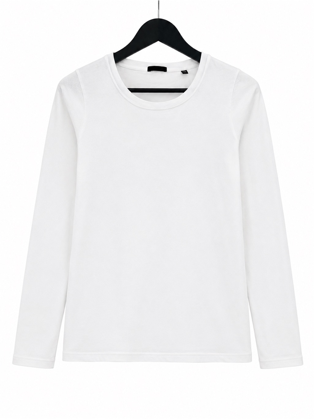 Nwot Atm Anthony Thomas Melillo @ Fwrd White Cotton Slub Long Sleeve Tee | M — image 6 of 8